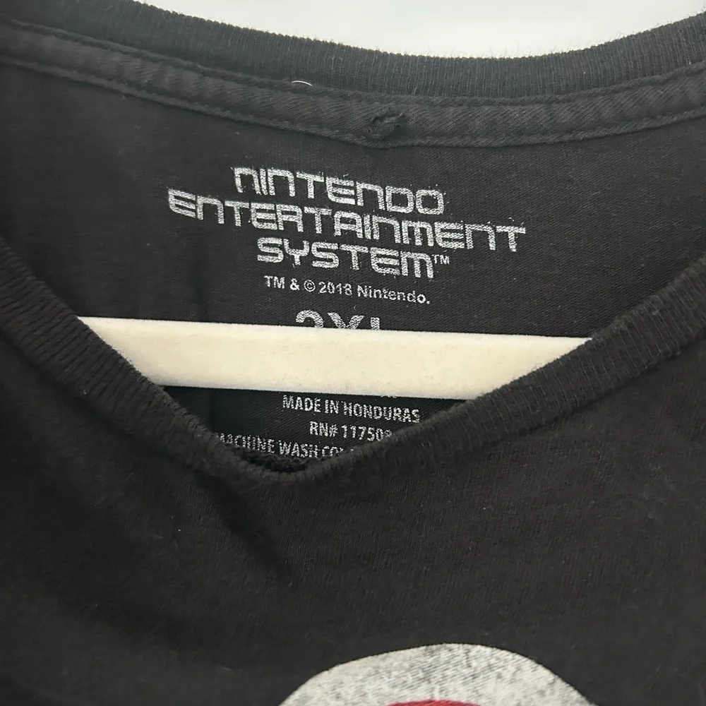 Nintendo Black Retro Console Graphic T-Shirt
